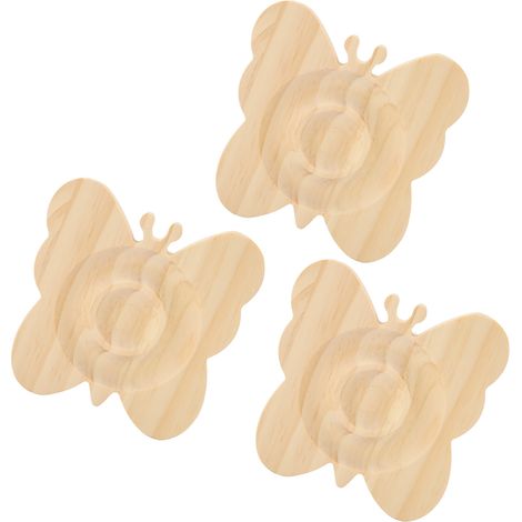 Présentoir papillon 3 pièces, plateau à bijoux, plateau de présentation pour bracelets en bois, plateau pour bracelets perlés (1/5)