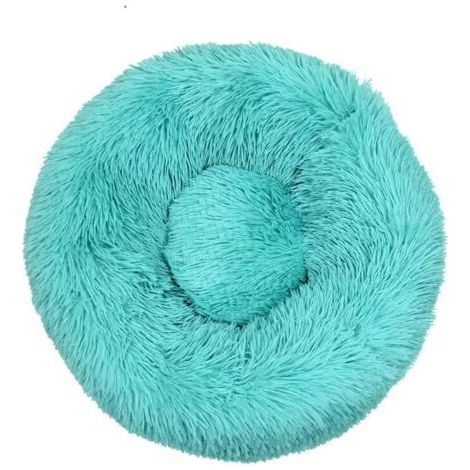 Lit pour Chat, Coussin Moelleux, Doux Lavable pour Chiens Chats (Vert Emeraude, 80 cm), Ensoleillé (1/5)
