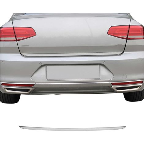 Garniture de Hayon Coffre pour VW Passat B8 2015-2021 Berline acier inox (1/5)