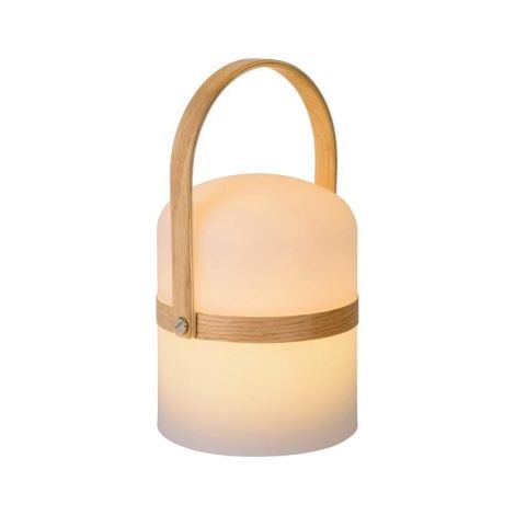 Lanterna esterna Lucide Joe LED 3W 2800K IP44 ricaricabile