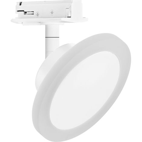 LEDVANCE SMART+ WiFi-Tracklight Schienensystem Leuchtenkopf, weiß, 6,5W, 480lm, ausrichtbarer Leuchtenkopf, regulierbares Weißlicht (3000K-6500K), steuerbar per App, kompatibel mit Amazon, Google etc. (1/5)