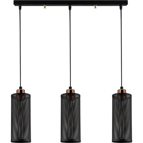 Plafonnier suspendu modèle 13 à trois lumières