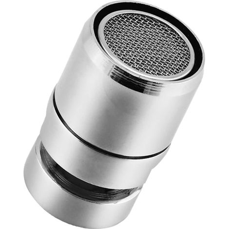 Lot de 2 Aérateurs Robinet Filetage Interne 20mm Chromé Pour Cuisine Salle De Bain Lavabo (1/5)