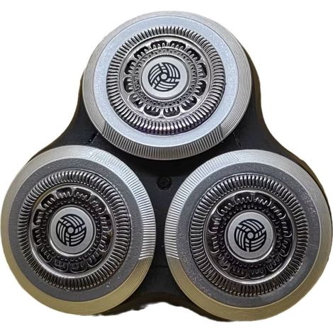 Head of shaver of replacement for Philips RQ10 RQ11 RQ12 S9711 S9911 S9152 S9031 stainless steel Technology d\\'auto-rabot Shaving optimal (1/5)