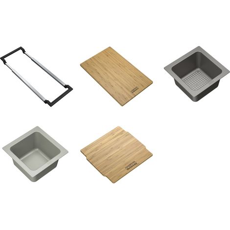 Franke - Ensemble ALL-IN 2, ensemble de 5 accessoires d'évier 112.0655.482 (1/4)