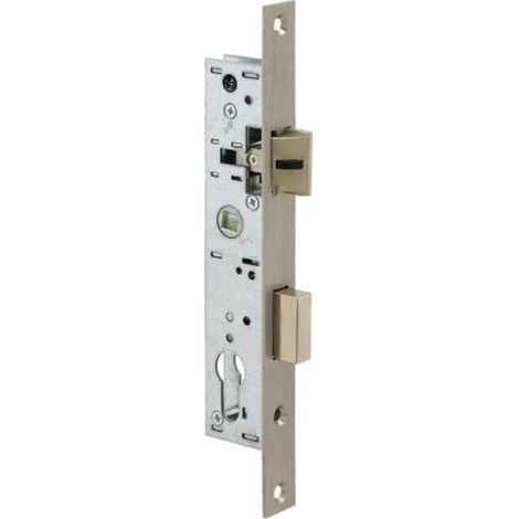 Metalux F107360100 Einsteckschloss Edelstahl 85 mm Abstand