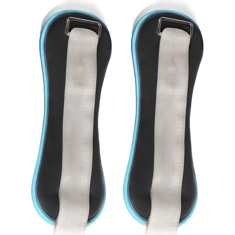 Ensemble de Poids de Cheville Rembourrés pour L'entraînement de Force et la Gymnastique, Sangles de Poids de Poignet Invisibles pour Hommes et Femmes (1/5)