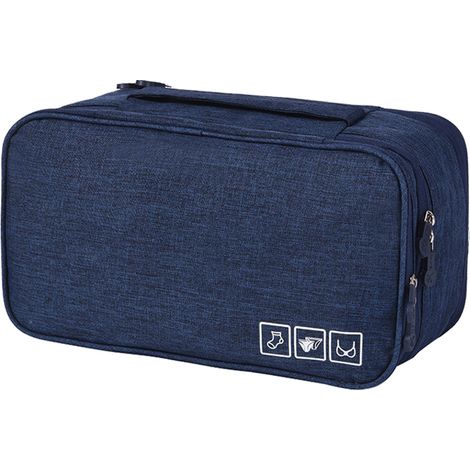 Organizador de viaje, caja de lencería, neceser, bolsa plegable, para niñas y mujeres (1/5)