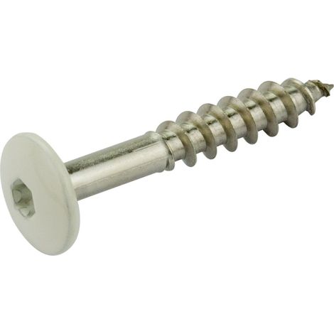 Fassadenschrauben 5,5x35 mm Edelstahl Bauschrauben 100 Stk.