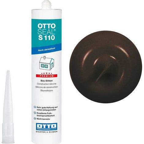 OTTOSEAL S110 Neutral-Silicon 310 ml Dunkelbraun C49