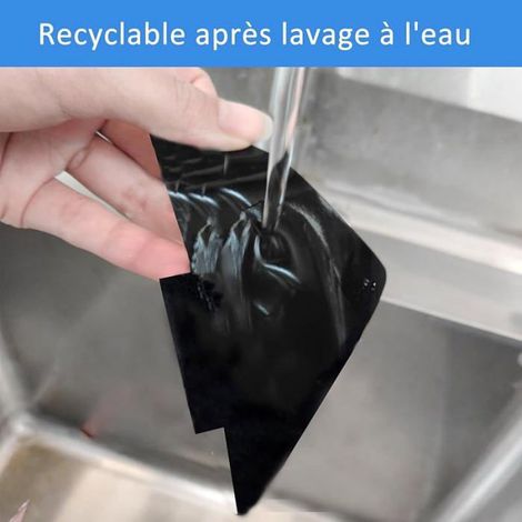 Tapis Antidérapant - Gel PU Réutilisable - Pour Sol Bois Carrelage Marbre - 8 Pièces (1/5)