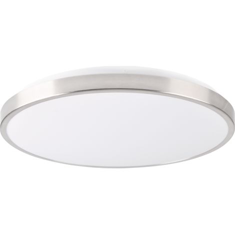 Plafoniera LED Polux KERN 39cm nichel 24W 4000K 2500lm (1/5)