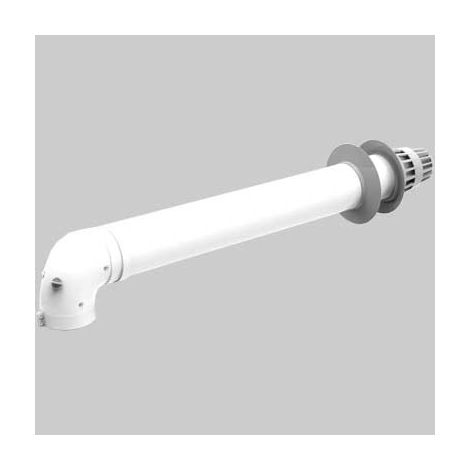 KIT COASSIALE PER SCALDINO KONA CON CURVA - 60-100 Cm.100