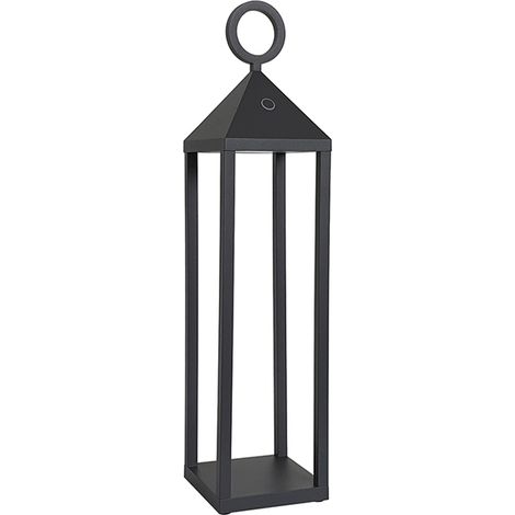 PICNIC Lampada da tavolo portatile LED 2,2W IP54 2700K CRI85 43cm - Antracite - Rossini Group - Design in alluminio pressofuso (1/5)