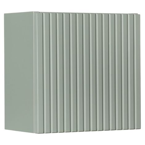 Möbel für Badezimmeraufbewahrung ELVINA – 1 Tür – 30x30 cm – Pastell Salbeigrün – Hängeschrank