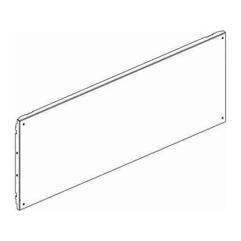 Panneau aveugle BTI9783 avec 4 vis de fixation