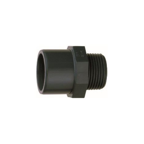 Embout mâle/femelle PVC pression fileté Fitt - ø 40 X 50 X 11/2 (1/3)