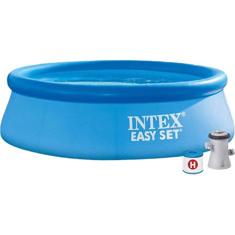 PISCINA GONFIABILE 'EASY SET' cm 244 x 61 lt 1942-pompa 1250 lt/h  - INTEX