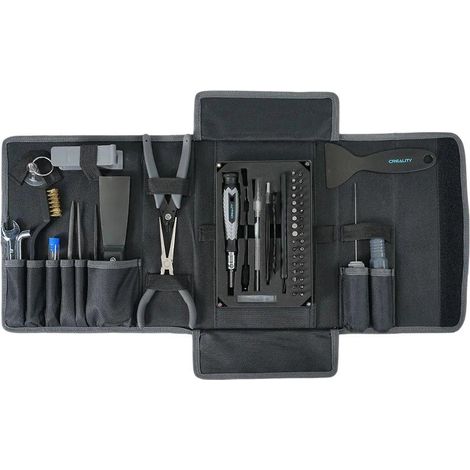 Kit Pro di strumenti per stampante 3D Creality nero e grigio (1/3)