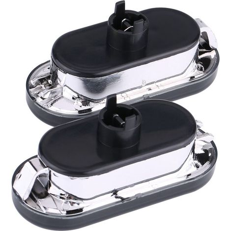 Ripetitore lampeggiante Qiilu, 1 paio luci laterali LED ambra per lenti nere MK4 B5 B5.5 T8z552 (1/3)