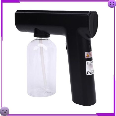 Fafeicy Pulvérisateur d'atomiseur électrique Pulvérisateur atomiseur électrique 250ml, parapharmacie roulant-support Noir Noir (1/5)