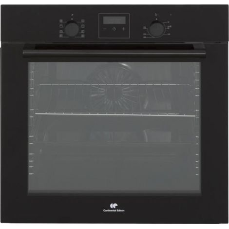 Four encastrable nettoyage catalyse - chaleur pulsée CONTINENTAL EDISON F80CBP Noir programmateur digital - 59,5 x 59,5 x 56,6 (1/4)