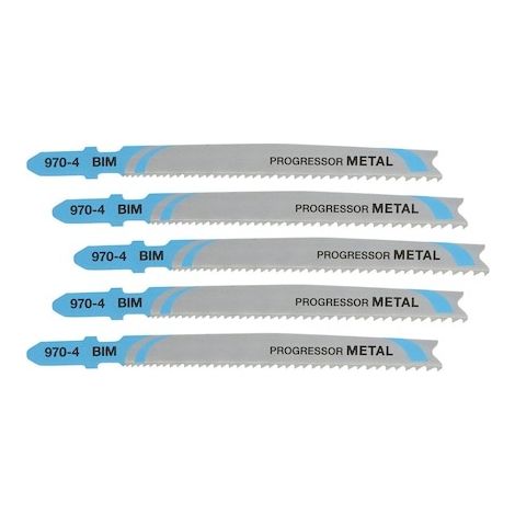 Lame de scie sauteuse DeWALT, Longueur de coupe 74mm, pour Métal, X 5 ( Prix pour Paquet de 5 )