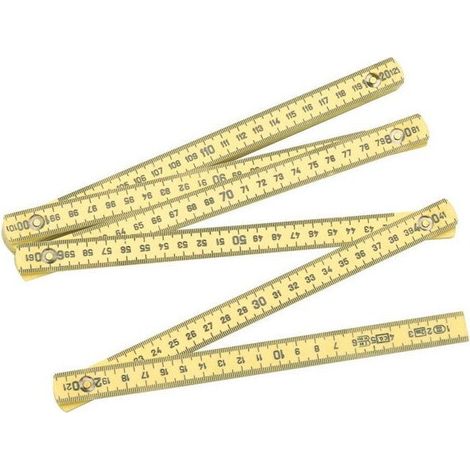Double-mètre pliant Mondelin 2m