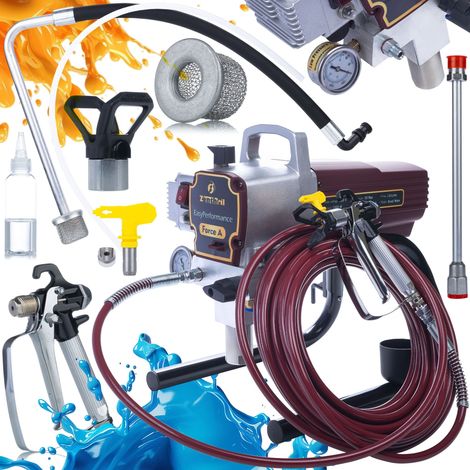 Pompa a Pistone Zenthril Force A 1500W – Alta Pressione 20MPa, Portata 1,8L/min Verniciatura Professionale (1/5)
