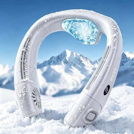 High-quality neck fan, adjustable fan speed, 360° airflow, portable fan.High quality enhances quality of life. (1/5)