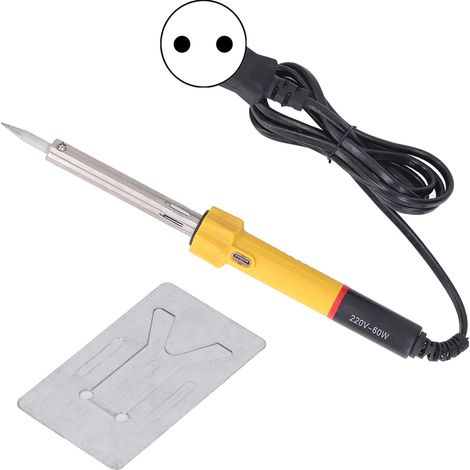 Fer À Souder 60W - Chauffage Rapide 2 Min - Deux Modes Puissance - Prise Eu - Pour Réparation Et Bricolage (1/5)