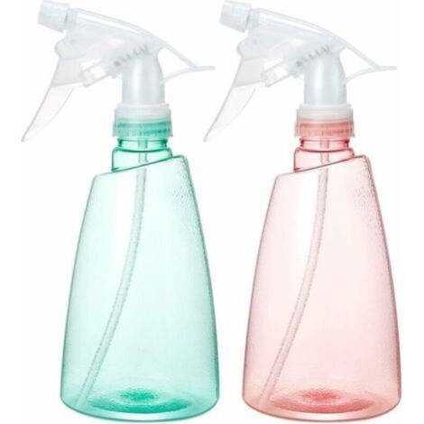 Sprayer, 2 pcs 500 ml empty reusable plastic atomizers with adjustable spray head for planting flowers, cleaning, gardening, travel, etc. (1/5)
