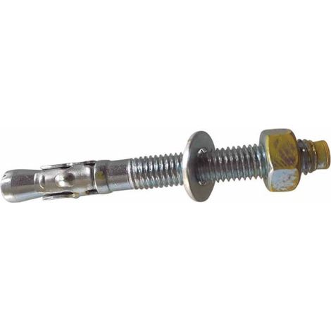 Tornillo fijación INOX métrica 12 acero, para anclajes SAFETOP