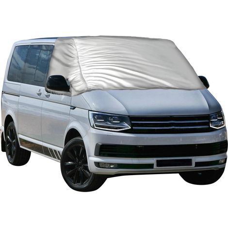 Frontscheibenabdeckung für VW T6 Transporter, Ganzjahresschutz, Silber (1/3)