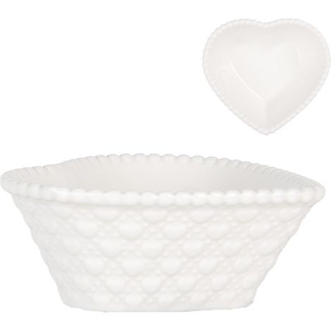 Bol en Céramique Blanche Petit Ramequin de Table en Poterie au Design Unique Come 75 ml - PANGIVO (1/3)