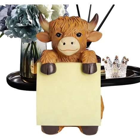 Haftnotizhalter Organizer aus Harz Notizspender in Tierform