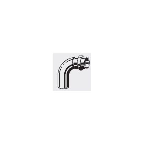 Viega Coude en cuivre 90° diamètre 18 mm
