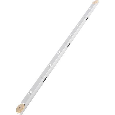 Barre de guidage en alliage d'aluminium pour scie circulaire, outil de menuiserie robuste, 450 mm (1/5)
