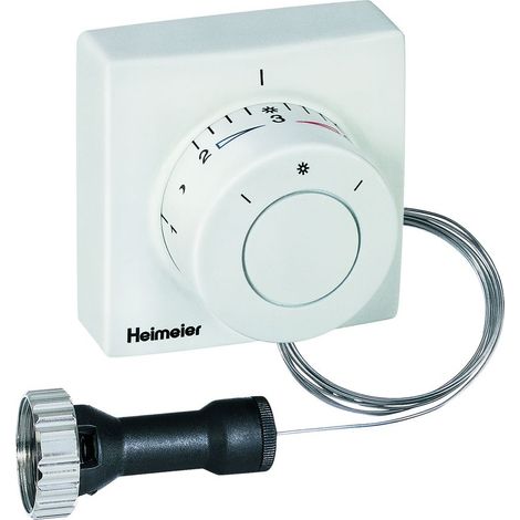 IMI Heimeier Thermostat-Kopf F mit Ferneinsteller und 5m Kapillarrohr (1/3)
