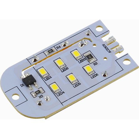Lampe led C00854537 pour Réfrigérateur BAUKNECHT, HOTPOINT ARISTON, IGNIS, INDESIT, PRIVILEG, WHIRLPOOL (1/2)