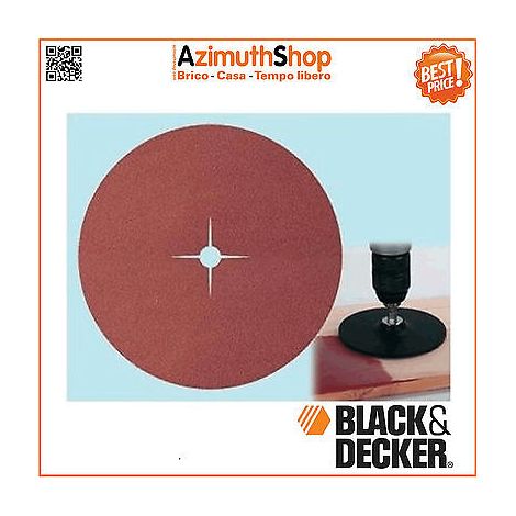 Disco carta mm.125 grana 80 media conf. pz. 5 art. a1453