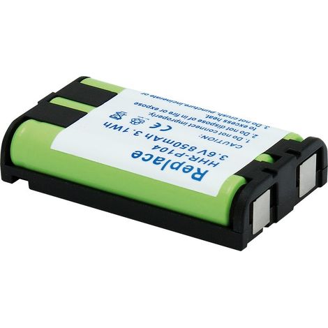 Batterie 3,6V 850mA Ni-Mh HHR-P104