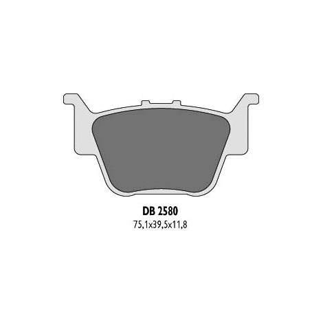 Pastillas de freno traseras Delta TRX Rincon 650 680 TRX 450 R Kymco Urban