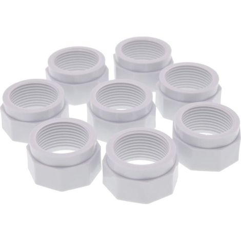 8 écrous pour Tuyau Flexible d'alimentation adaptables pour Polaris 280 180 380 3900- D15 - Robot Nettoyeur de Piscine (1/4)