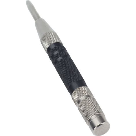 Poinçon automatique à centrer, positionnement précis, ressort réglable, prise en main facile, poinçon à bois de 155 mm pour la décoration intérieure (1/5)