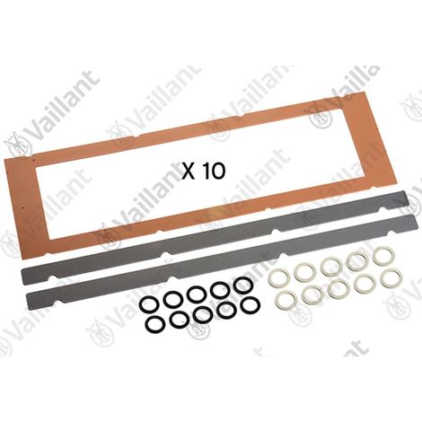 VAILLANT Junta, Tapa del quemador, Juego de 10 uds. VKK 806-2806 u.w. Vaillant-Nr. , 981301
