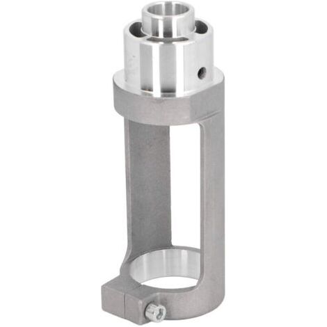 Adaptateur de Foret à Trou carré, Fixation de Mortaisage en Alliage D'aluminium pour Perceuse à Main/perceuse à Colonne, Forets à Trou carré de 38 à 43 Mm de Diamètre pour le (1/4)