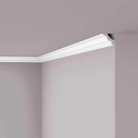 Cornice soffitto parete NMC J NOMASTYL Noel Marquet modanatura tipo stucco design classico senza tempo bianco 2 m