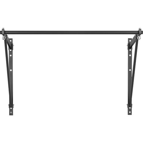 Barre de traction murale 127 cm, profondeur réglable 56 ou 76 cm, acier renforcé pour musculation haut du corps, support 200 kg, station entraînement menton, salle de sport maison (1/5)
