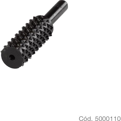 Escofina para metal, cilindrica D12,5x35 - Escofina cilídrica para madera y metal de uso con taladro